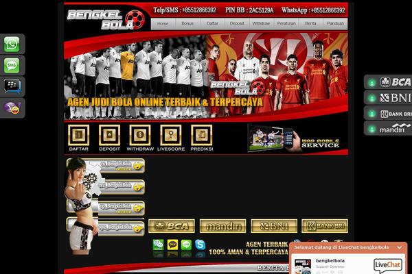 Bb theme site design template sample