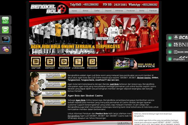 Bb theme site design template sample