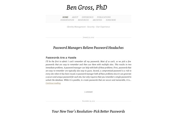 Manifest theme site design template sample