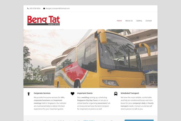 Total theme site design template sample