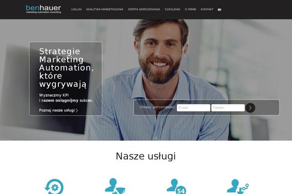 benhauer.pl site used Salesmanago.pl