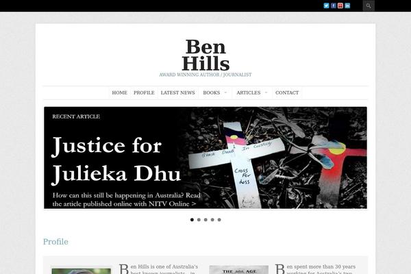 Atlantica theme site design template sample