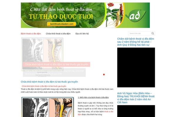 Frontpage theme site design template sample