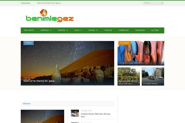 SmartMag theme site design template sample