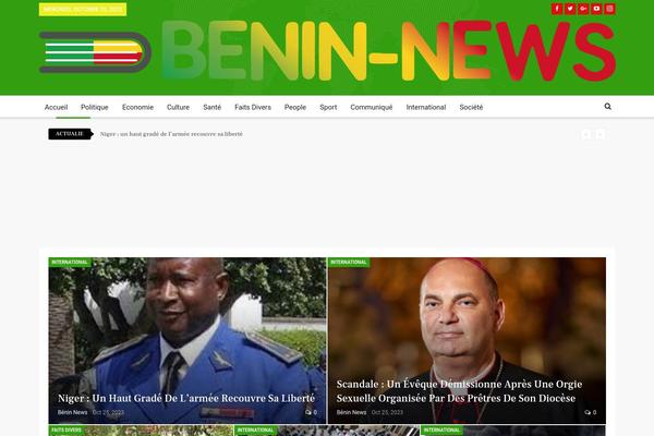 Publish theme site design template sample