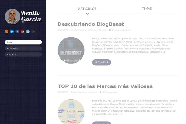On Topic theme site design template sample