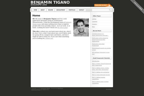 LightWord theme site design template sample