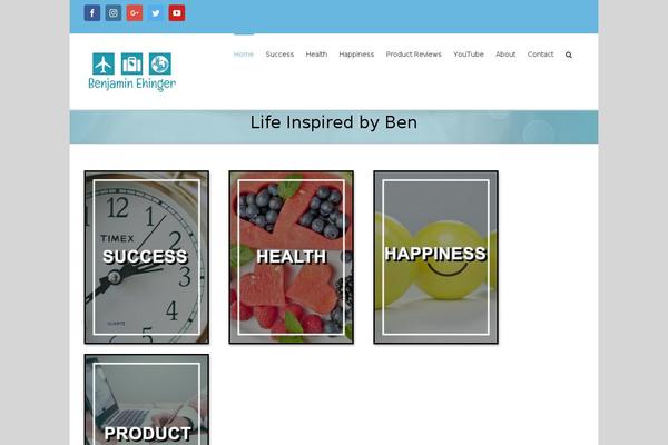 Fictive theme site design template sample