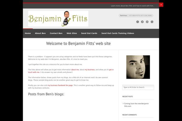 Infringe theme site design template sample