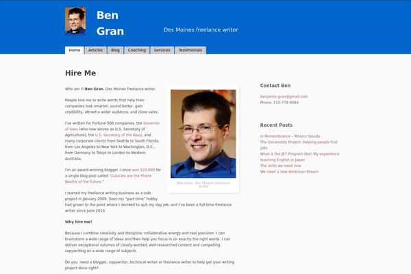 simpleX theme site design template sample