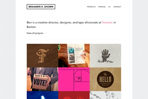 Square theme site design template sample