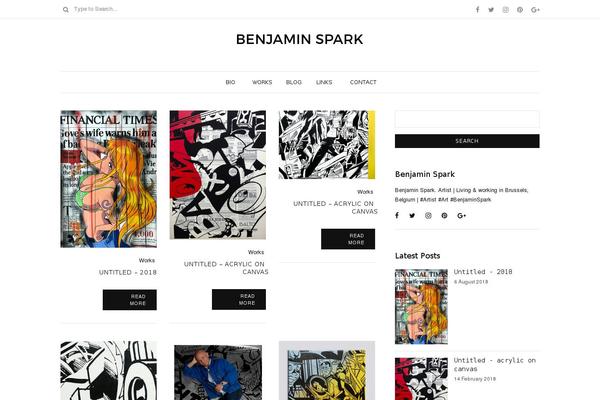 benjaminspark.com site used Aspect