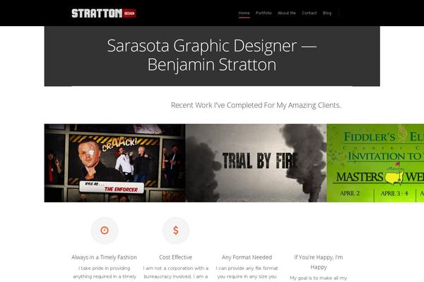 Salient theme site design template sample