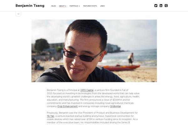 Founder theme site design template sample