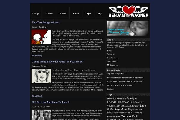benjaminwagner.com site used Benjamin