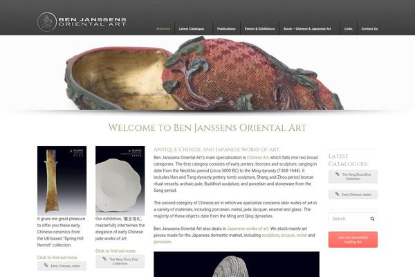 Dynamix theme site design template sample