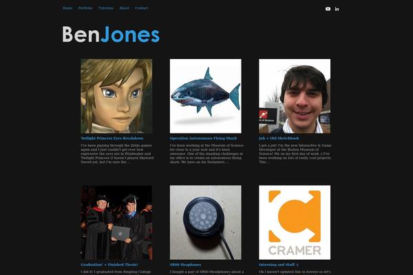 benjones.us site used Gridportfoliores