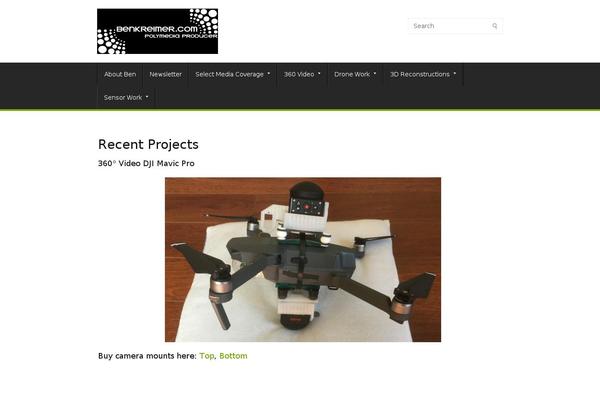 Chiron theme site design template sample