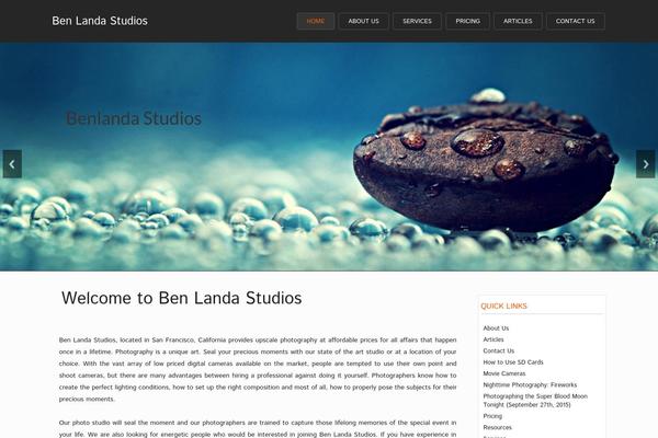 benlandastudios.com site used Photoshoot