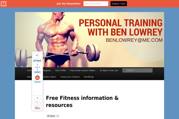Site using Alpine PhotoTile for Pinterest plugin