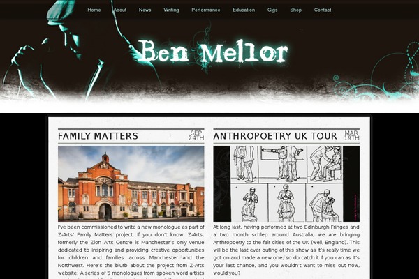 Semper Fi Lite theme site design template sample
