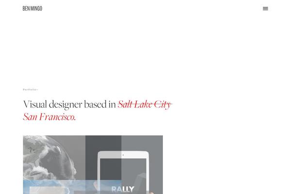Semplice theme site design template sample