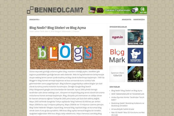 Flexible theme site design template sample