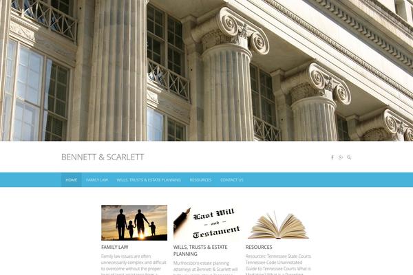 bennettandscarlett.com site used Ultimate