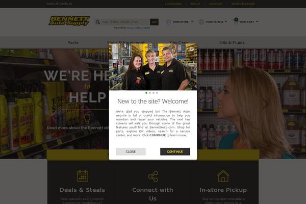 bennett theme websites examples