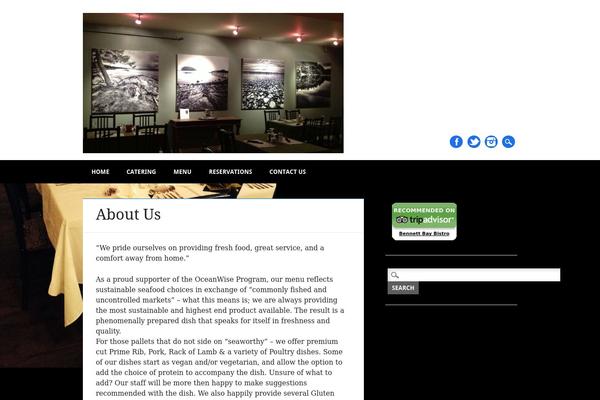 Restaurateur theme site design template sample