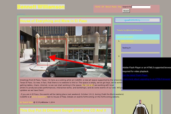 blackneon theme site design template sample