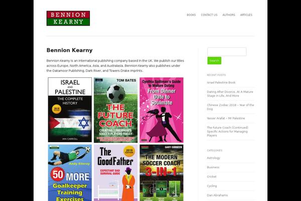Ot-author theme site design template sample