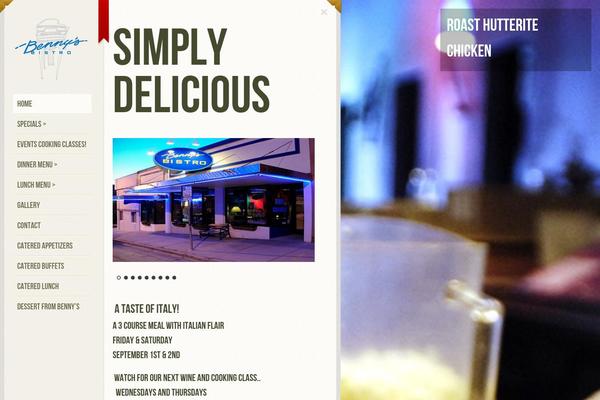 Pluto theme site design template sample