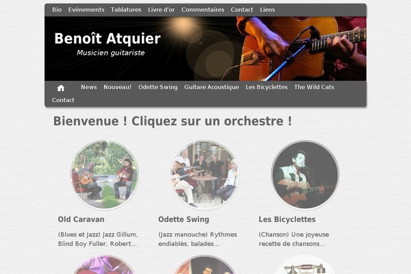 Site using Circles Gallery plugin