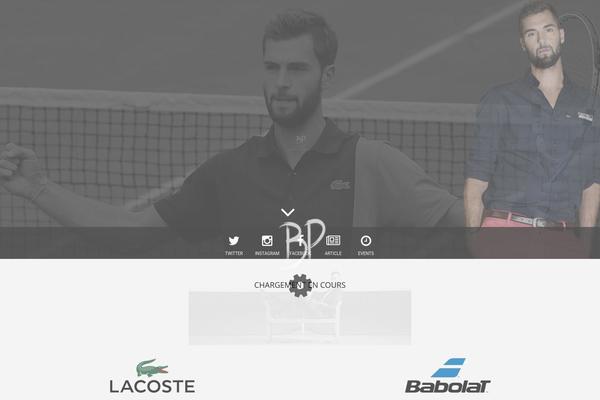 Pivot theme site design template sample
