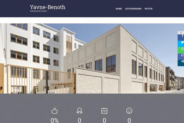 Total-school theme site design template sample