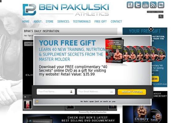 Site using Responsive Social Sharing Icons plugin