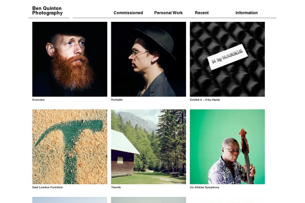 Portfolium theme site design template sample