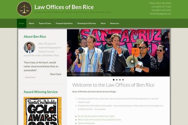 Going Green Pro theme site design template sample