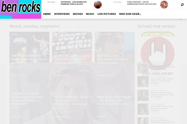 Examiner theme site design template sample