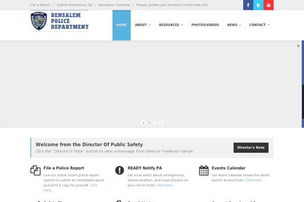 CoWorker theme site design template sample