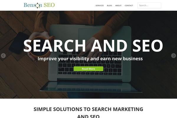 Thesis 1.8.4 theme site design template sample