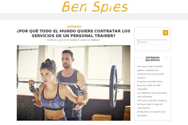 benspies.com site used Bcorp-basics