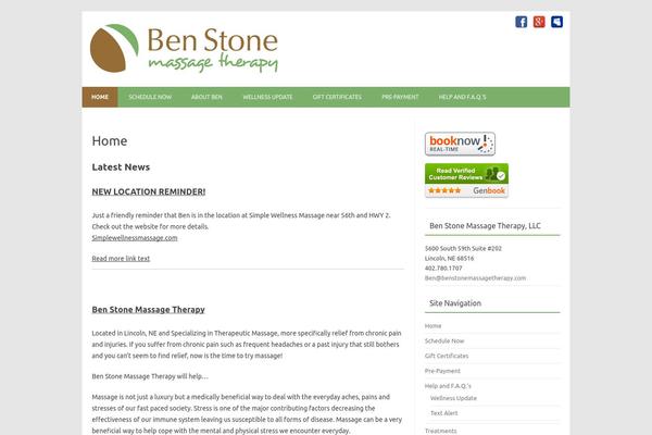 Forestly theme site design template sample