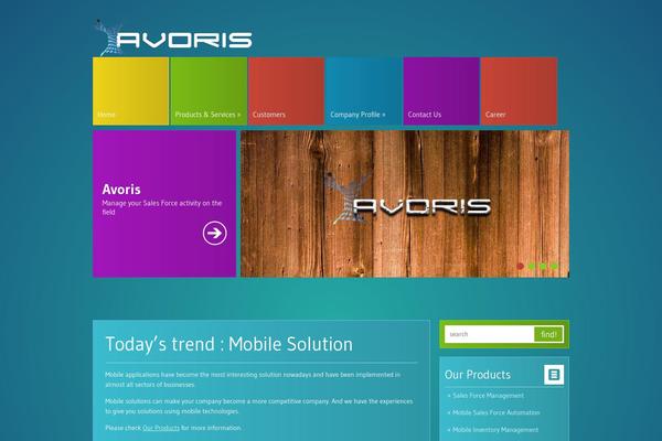 Metroblog theme site design template sample