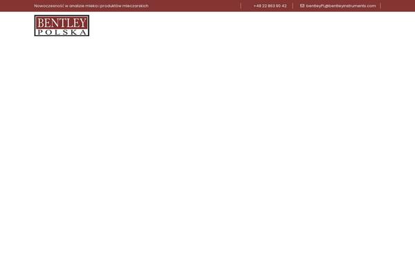 bentleypolska.pl site used Bentley