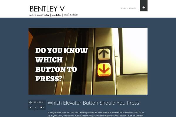 Shift theme site design template sample