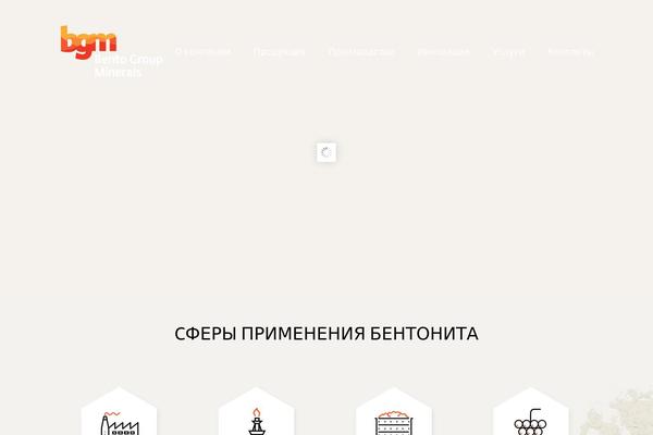 Kalium theme site design template sample