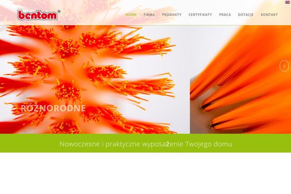 Tb theme site design template sample
