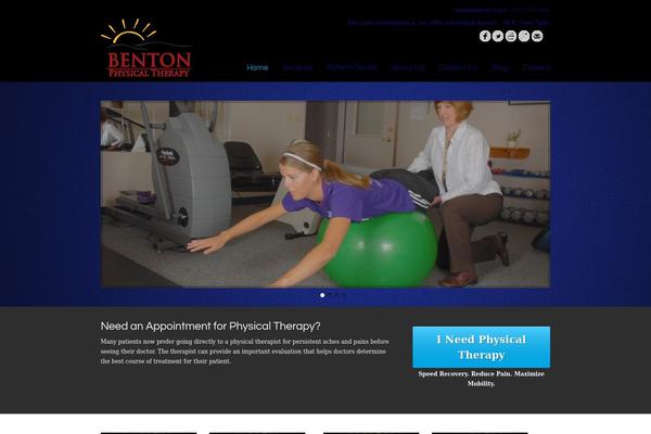 bentonphysicaltherapy.com site used CStar Design